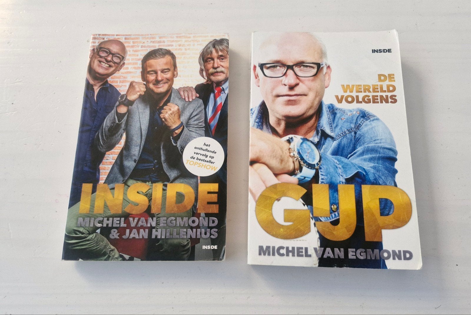 Inside en de wereld volgens Gijp Michel van Egmond, Ophalen of Verzenden, Gelezen, Balsport