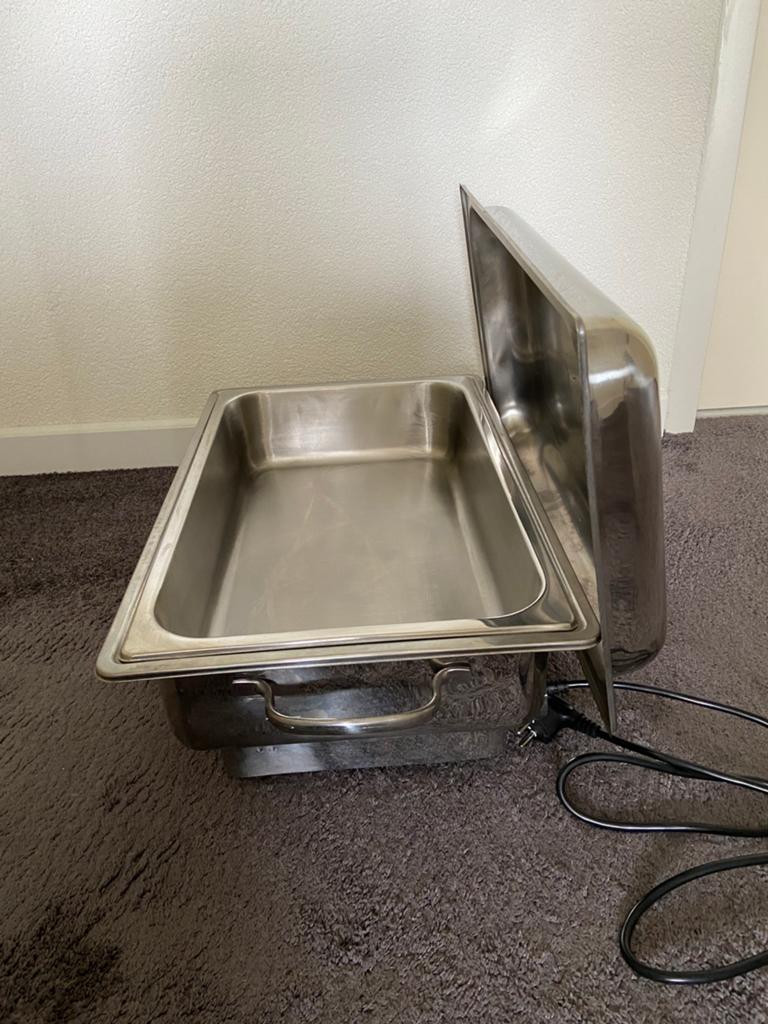 Warm houd pan electrische groot formaat., Ophalen of Verzenden, Zo goed als nieuw