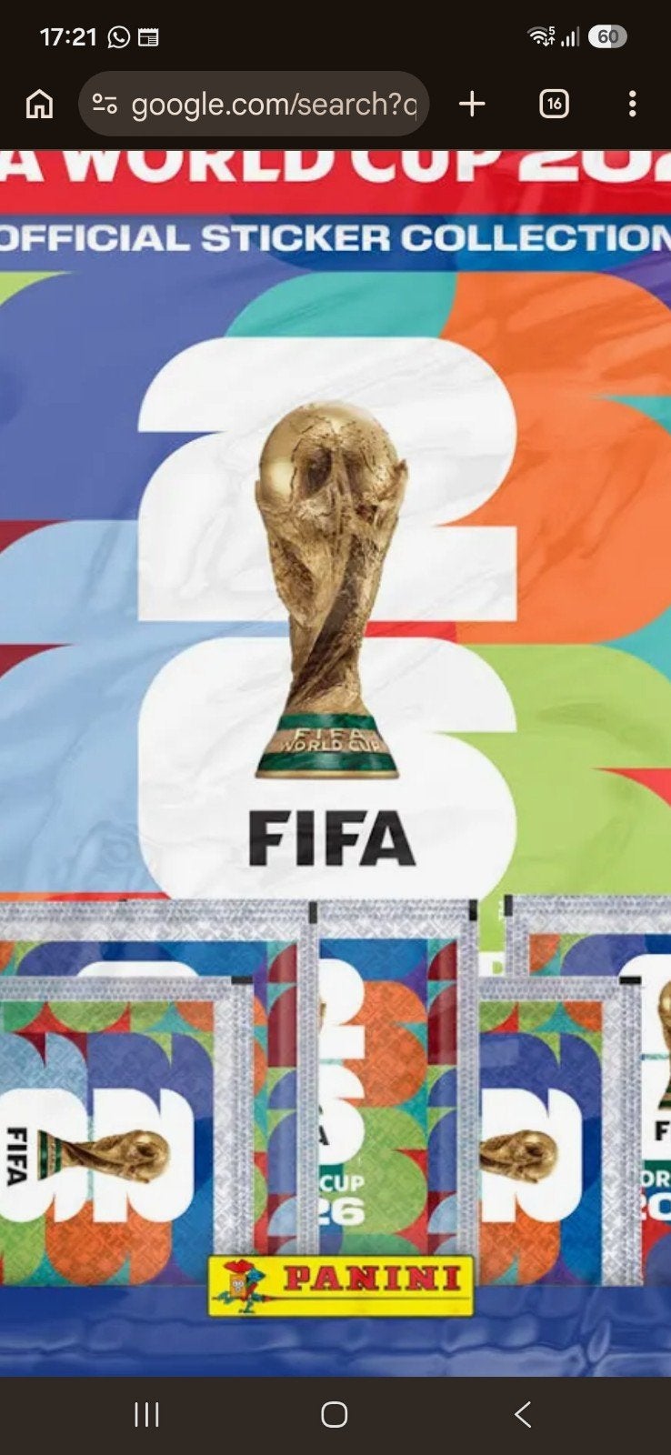 Panini 2026 WK ruilen, Ophalen of Verzenden, Meerdere stickers