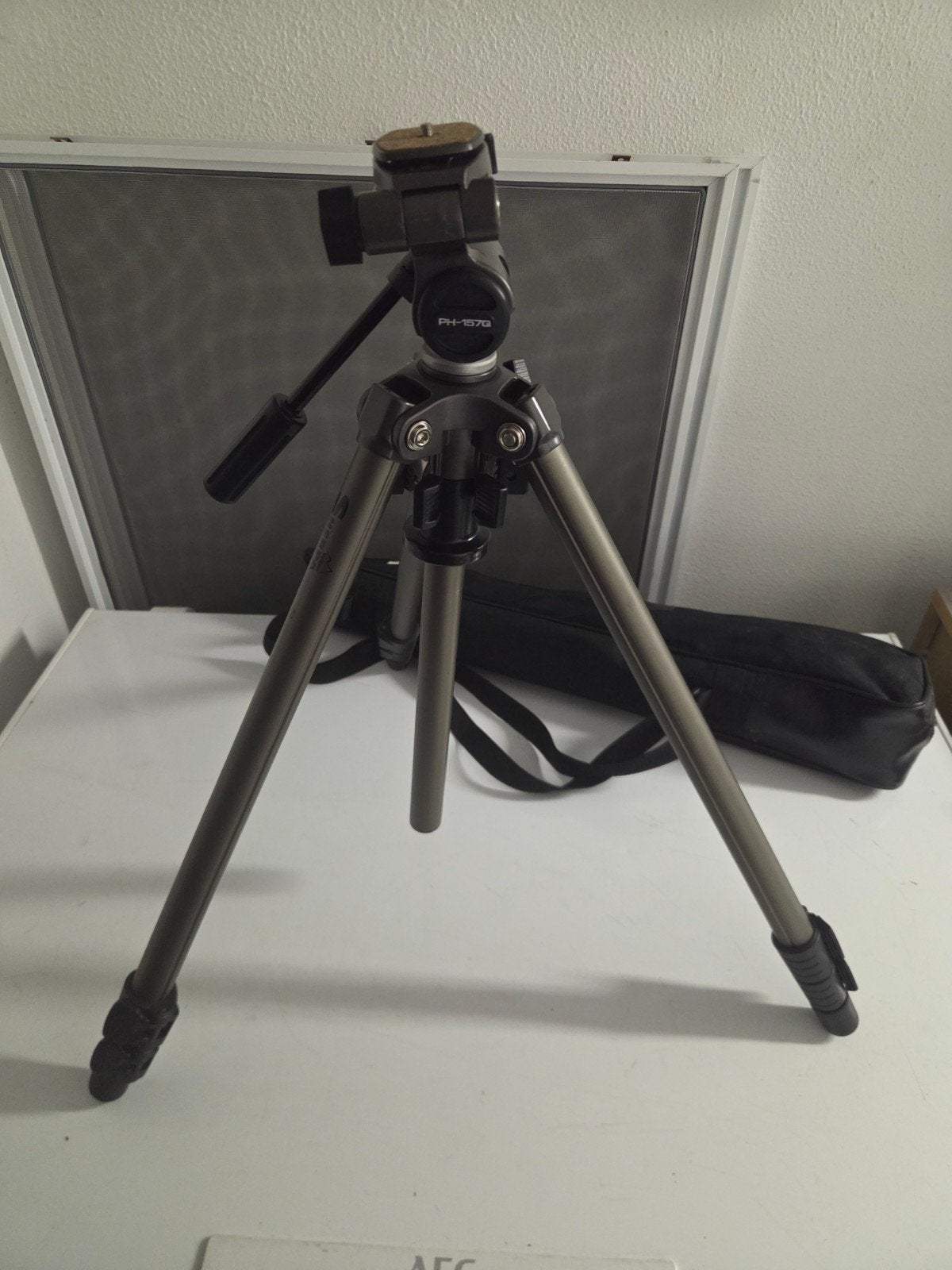 Velbon Sherpa 600R Statief met PH-157Q Kop, Ophalen of Verzenden