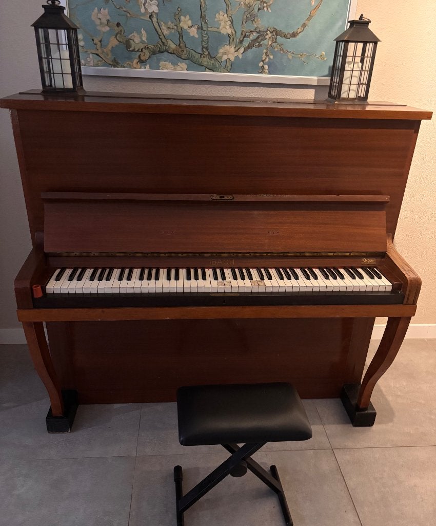 Piano Ibach, Ophalen, Gebruikt, Bruin, Piano