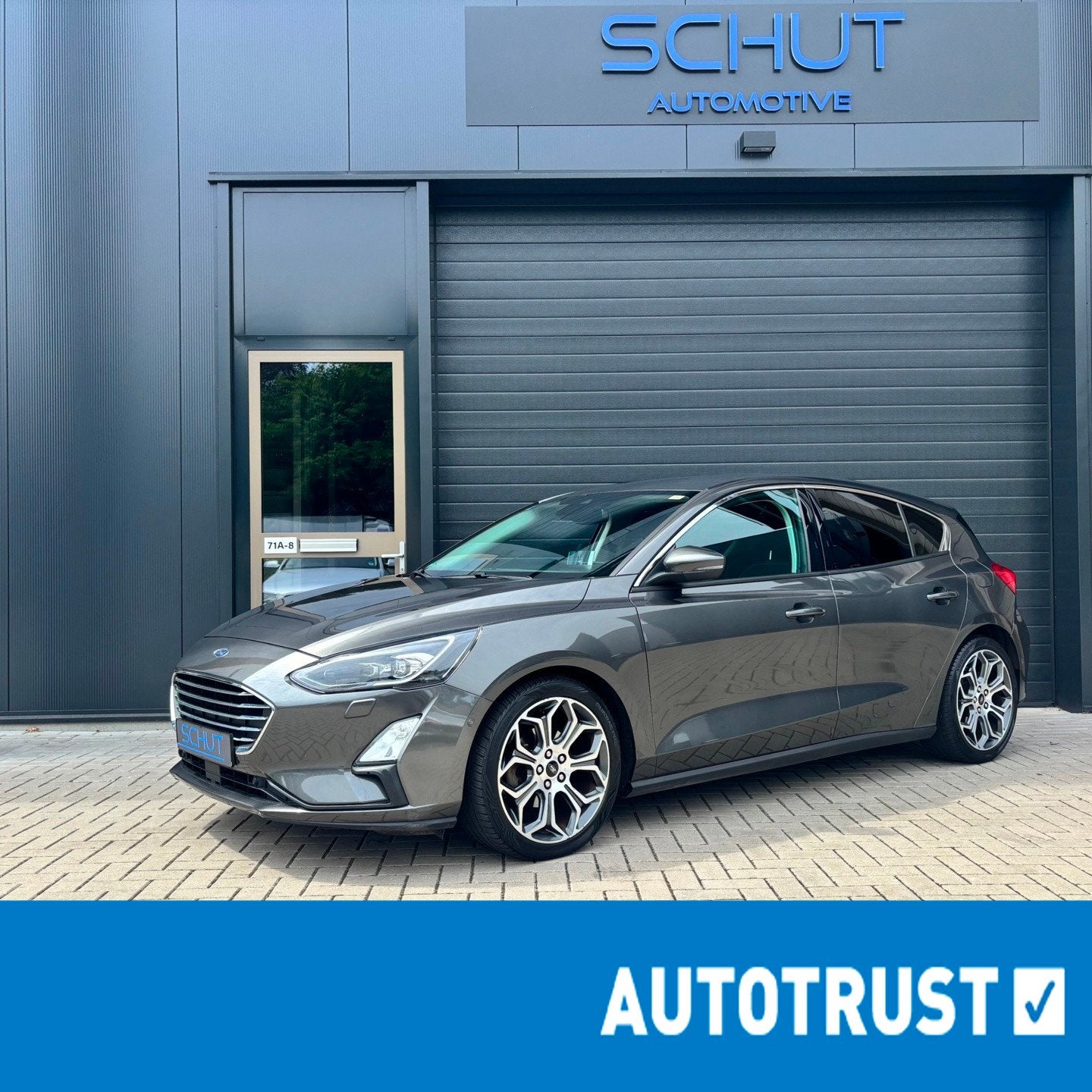 Ford Focus 125pk Titanium Business FULL LED | HUD | B&O | 18, Gebruikt, Zwart, 1446 kg, Origineel Nederlands