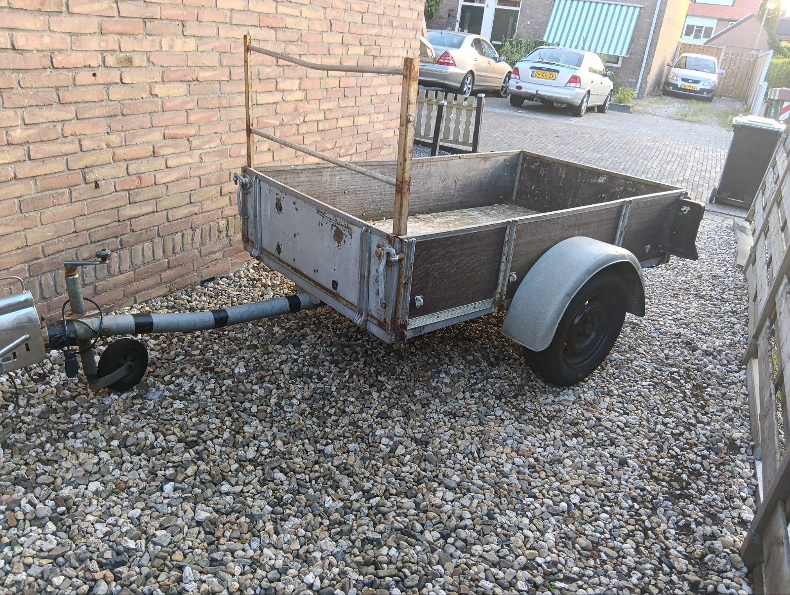 Aanhangwagen, Ophalen
