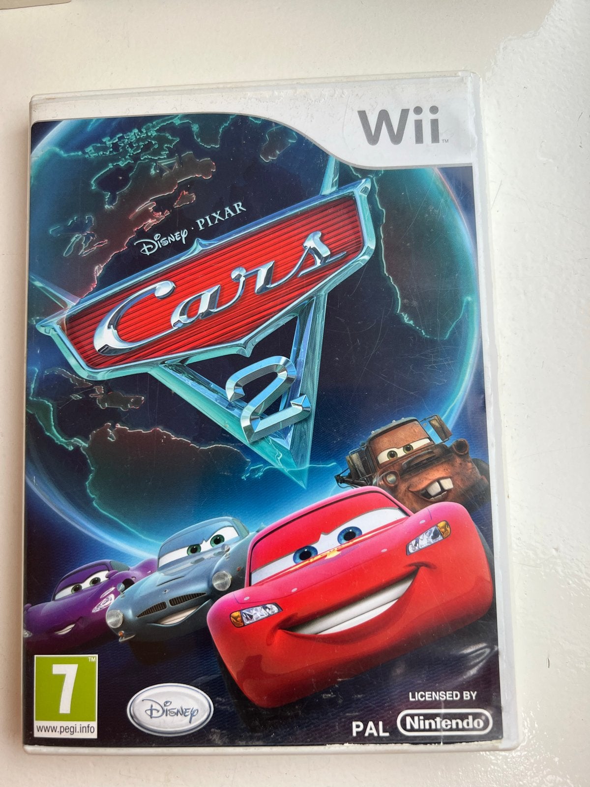Disney Pixar Cars 2 Wii Game, Ophalen of Verzenden, Gebruikt, Racen en Vliegen