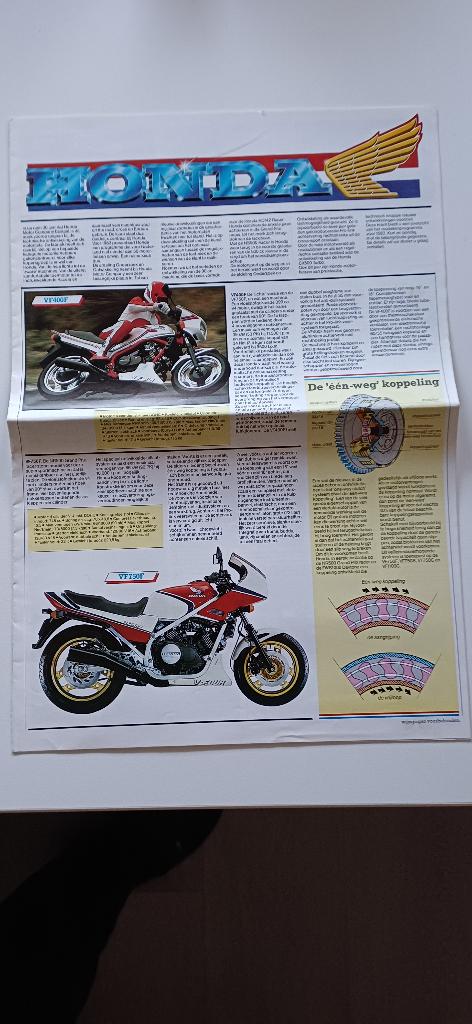 Jaarfolder Honda 1983, Ophalen of Verzenden, Honda