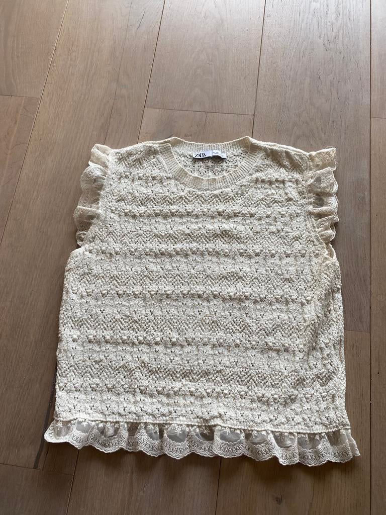 Zara L nieuwstaat, Wit, Maat 42/44 (L), Ophalen of Verzenden, Zo goed als nieuw