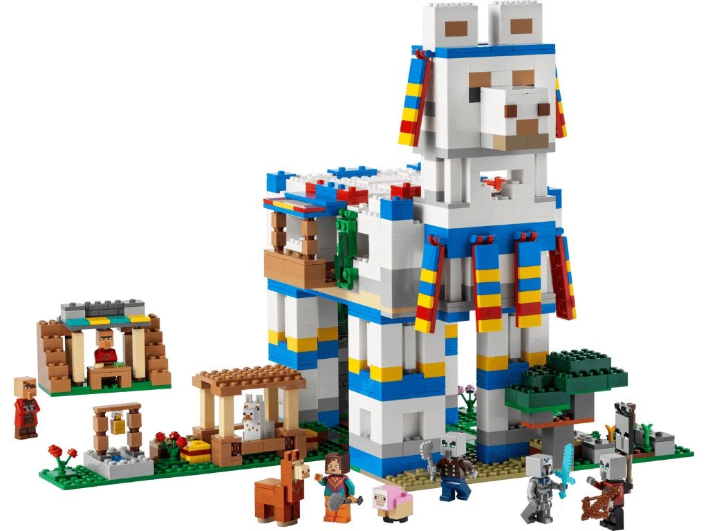 Lego 21188 - Minecraft Llama Village, Kinderen en Baby's, Speelgoed | Duplo en Lego, Ophalen, Gebruikt, Minecraft, Lego