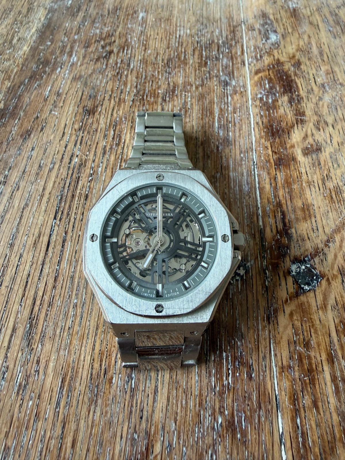 Alpha Sierra Horloge - Limited Edition, Staal, Polshorloge, Zo goed als nieuw, Ophalen