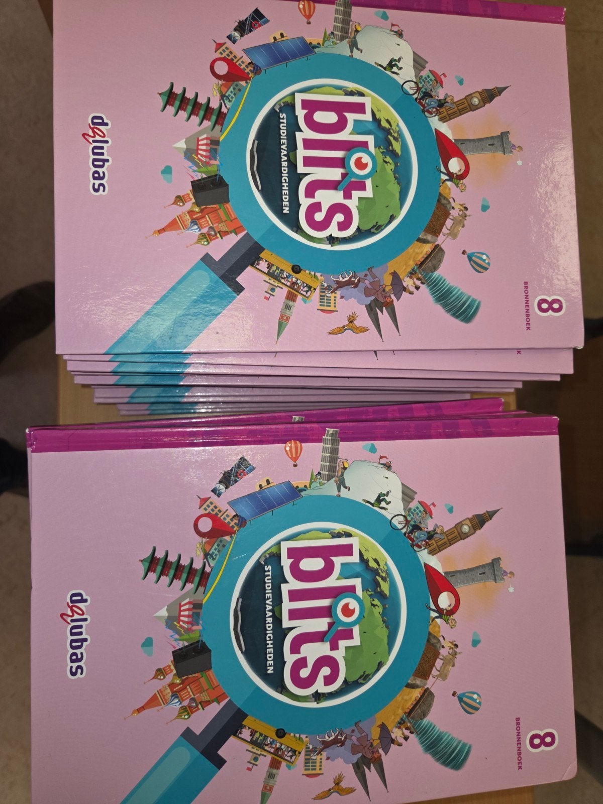 Blits 2 bronnenboek 8, Boeken, Ophalen, Zo goed als nieuw, Overige niveaus, Nederlands