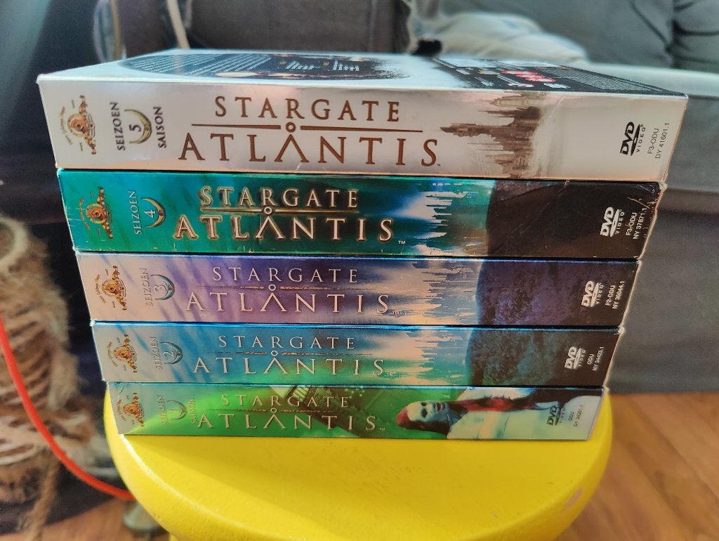 Stargate Atlantis - Seizoen 1 t/m 5, Vanaf 12 jaar, Ophalen of Verzenden, Zo goed als nieuw