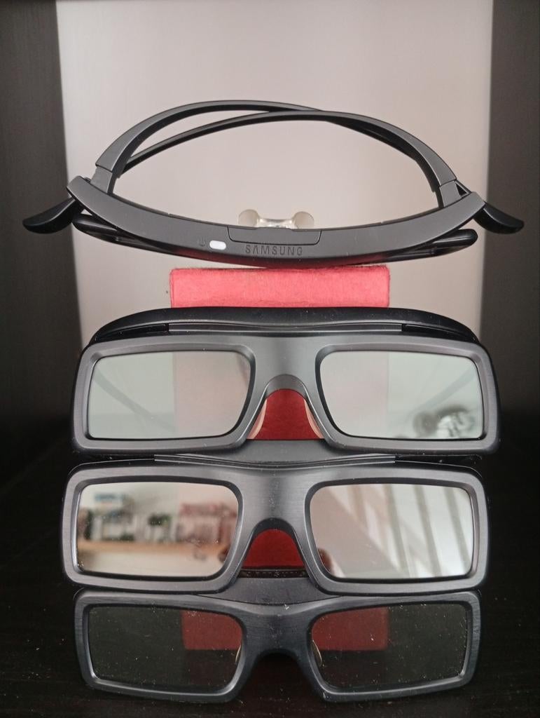 Samsung 3D brillen - Set van 4 stuks, Ophalen of Verzenden, Zo goed als nieuw