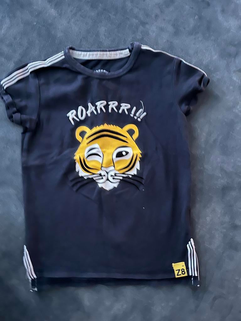 Z8 T-shirt met tijgerprint - Maat 80, Ophalen of Verzenden, Gebruikt, Jongetje, Shirtje of Longsleeve