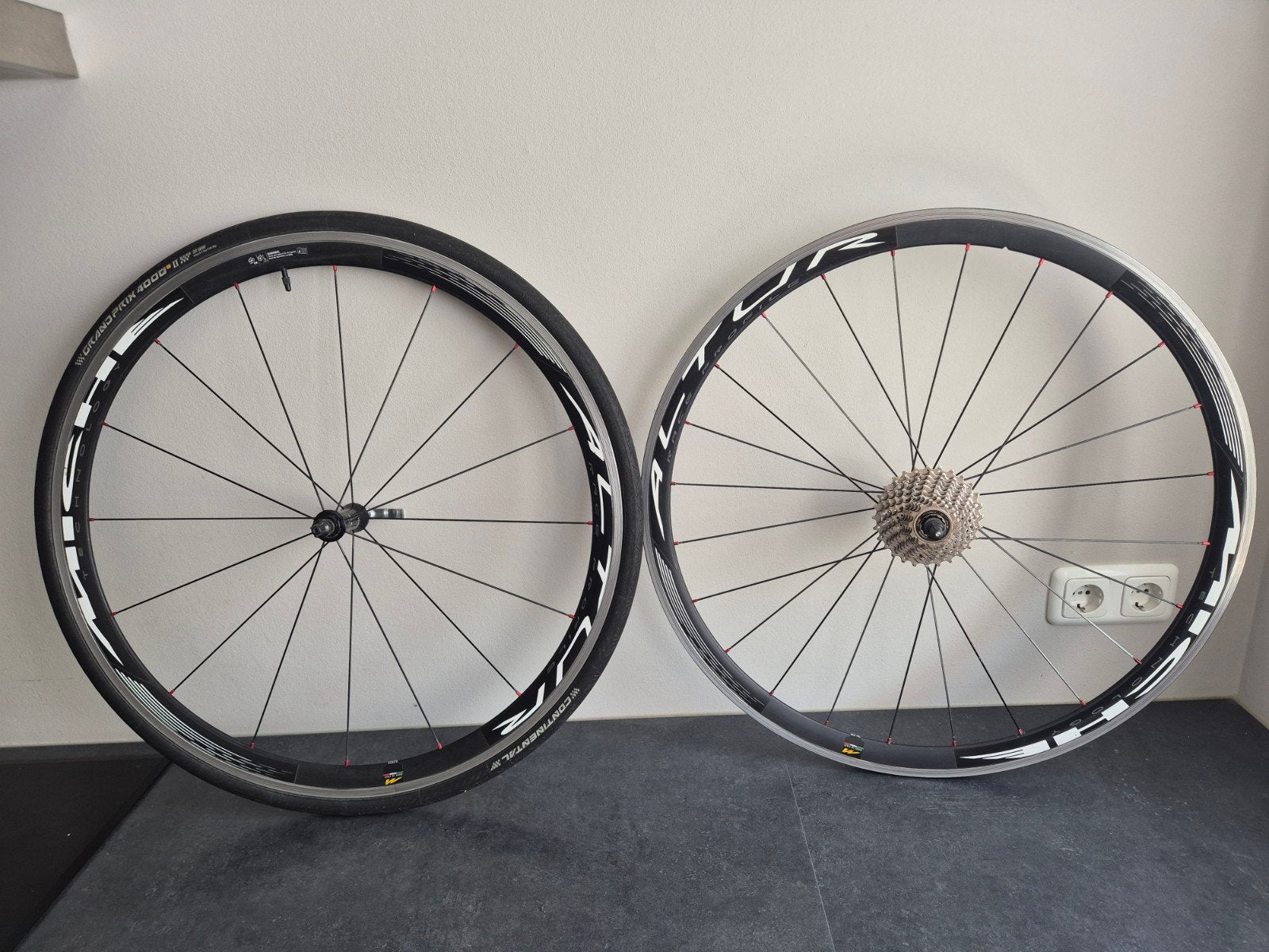 Miche Altur wielen, Gebruikt, Aluminium, Racefiets, Ophalen