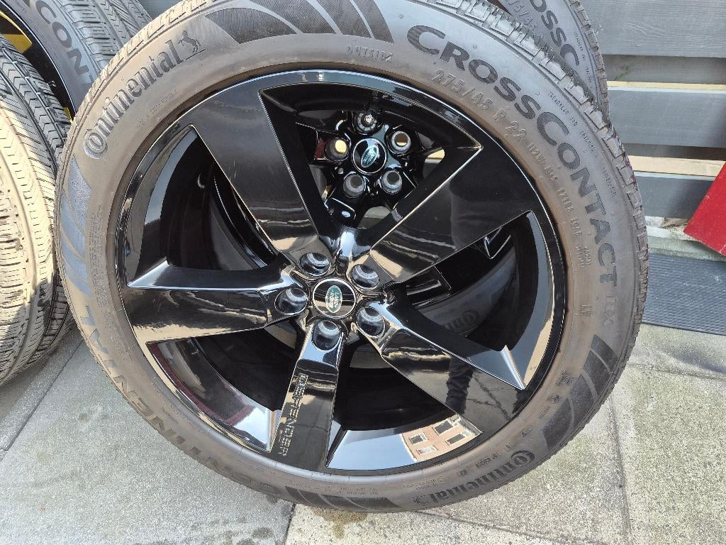 4x 22 inch velgen en banden voor de Landrover defender 110, Auto-onderdelen, Ophalen, Gebruikt, 275 mm, Overige maten