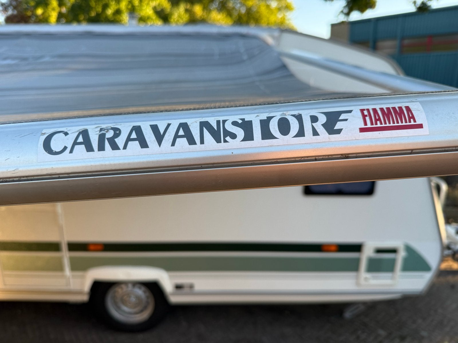 Fiamma Caravanstore luifel 290 cm voor caravan, Ophalen of Verzenden, Gebruikt, Polyester, Fiamma