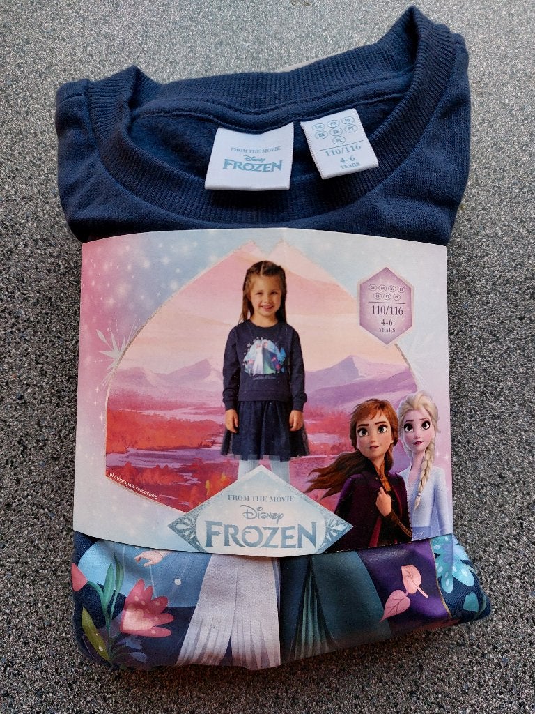 Mooie nieuwe Frozen meisjesjurk, mt 110-116, Kinderen en Baby's, Kinderkleding | Maat 110, Ophalen of Verzenden, Nieuw, Meisje