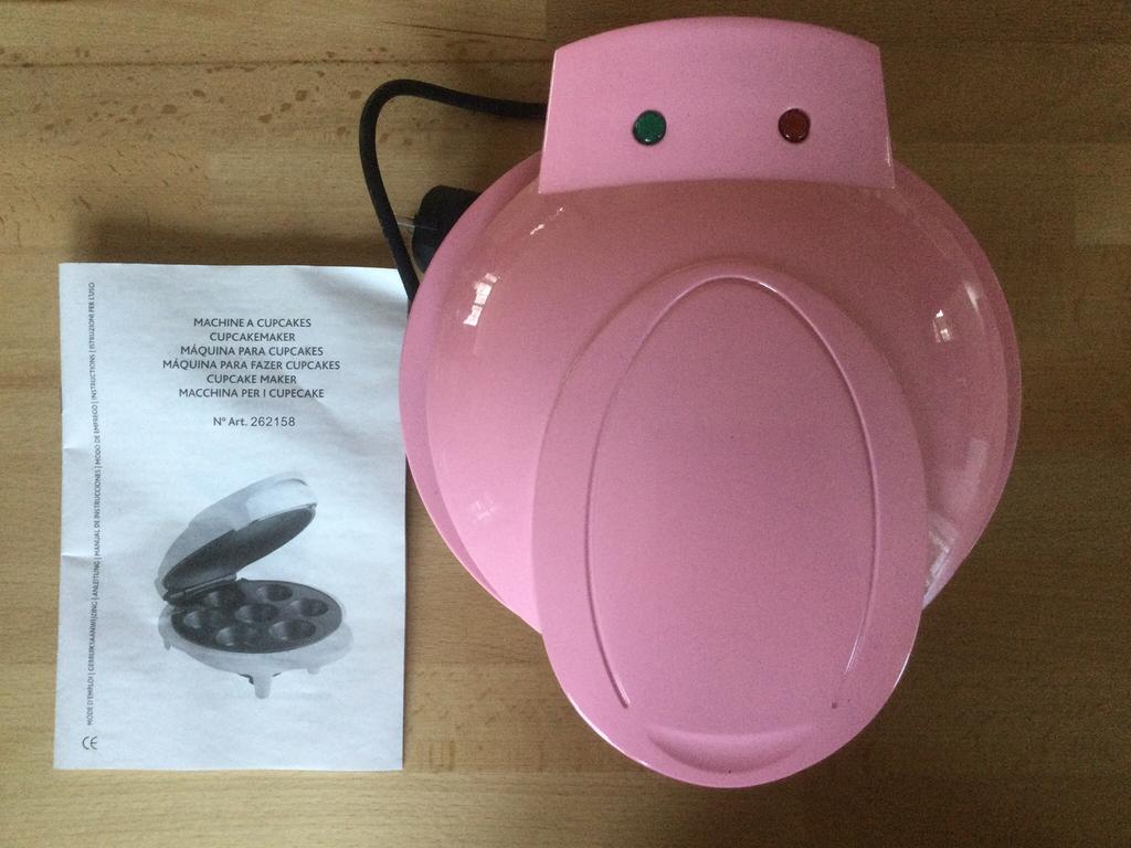 Cupcake maker roze, Ophalen of Verzenden, Nieuw, Cupcakes, Bakvorm