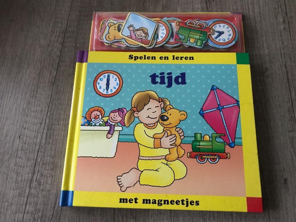 Spelen en leren Tijd met magneetjes, Ophalen of Verzenden, Gebruikt, Ontdekken