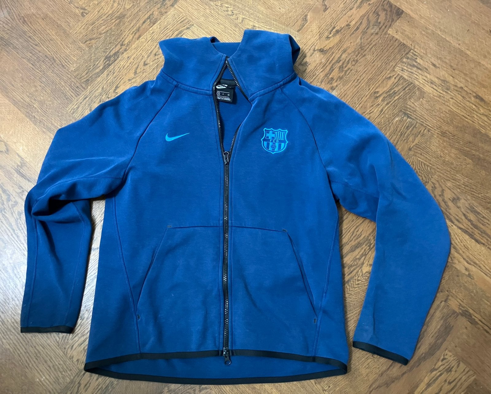 Nike FC Barcelona hoody, Ophalen of Verzenden, Zo goed als nieuw, Trainingspak