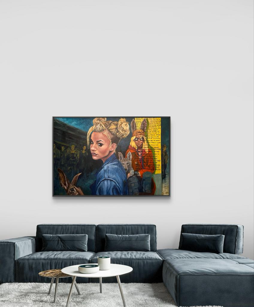 What if this is all real?, Antiek en Kunst, Ophalen of Verzenden