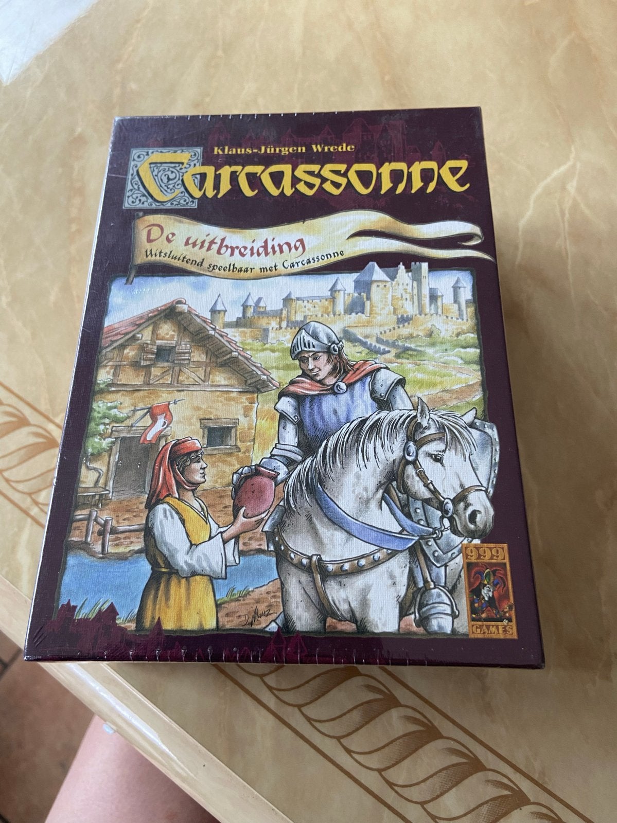 Carcassonne: De Uitbreiding - Nieuw in folie, Drie of vier spelers, Ophalen of Verzenden, Nieuw