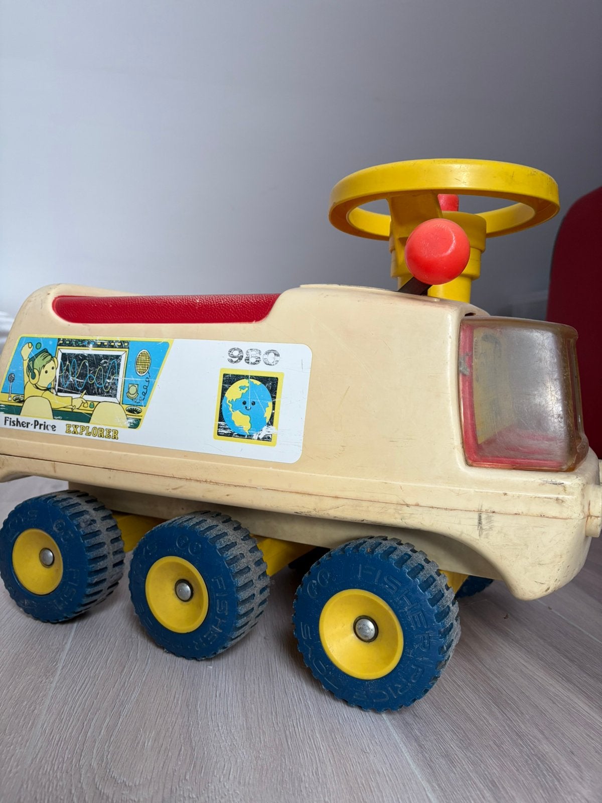 Fisher-Price loopauto, Ophalen, Gebruikt