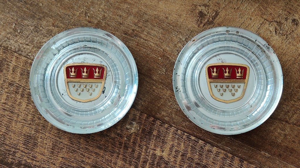 Oldtimer Ford Taunus - Stuur plaatjes met embleem, Ophalen of Verzenden, Gebruikt, Oldtimer onderdelen