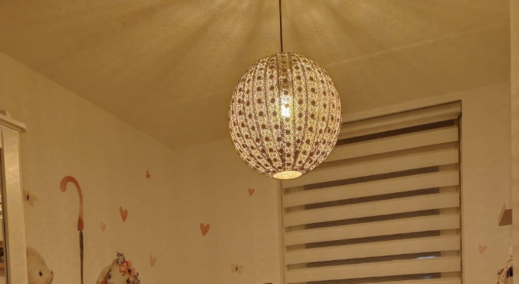 Lamp, Huis en Inrichting, Ophalen, Gebruikt, Metaal, Minder dan 50 cm