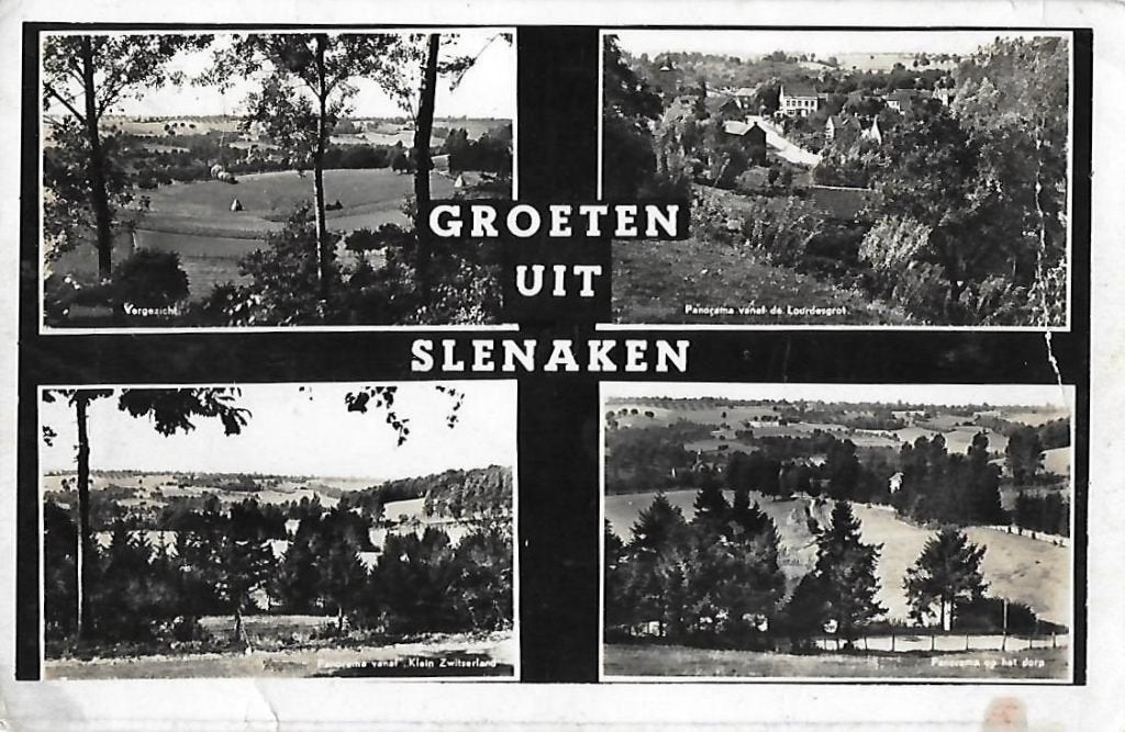 Slenaken oude gelopen ansichtkaart ( a1696 ), Ophalen of Verzenden, 1960 tot 1980, Gelopen