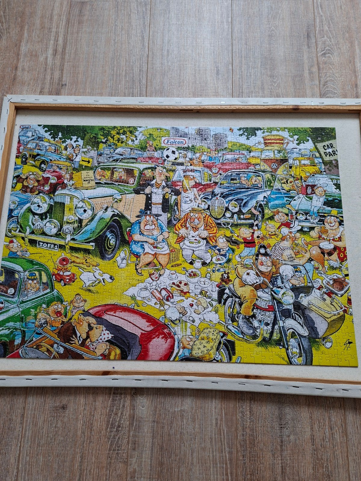Falcon puzzel, Ophalen of Verzenden, 500 t/m 1500 stukjes, Zo goed als nieuw