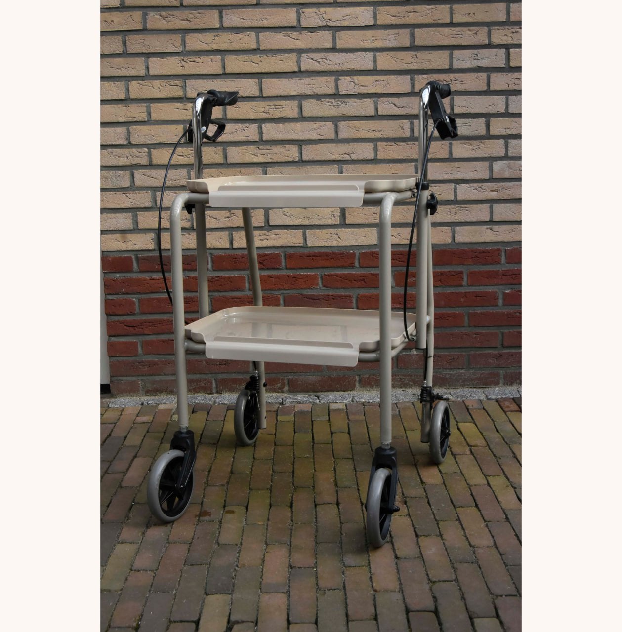 Day’s rollator:dubbel plateau /werkplaats /handig serveren, Diversen, Rollators, Ophalen, Lichtgewicht