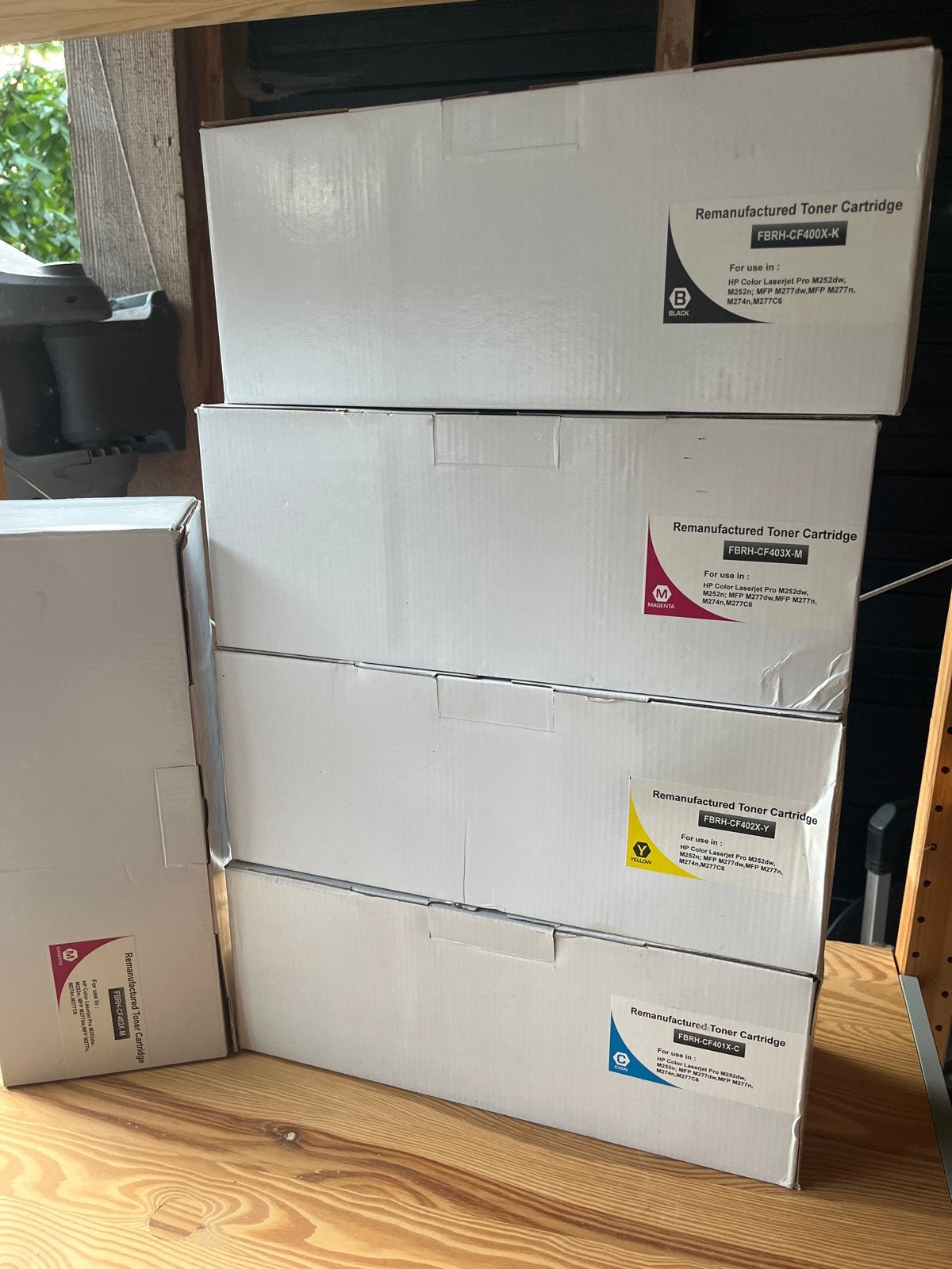 Remanufactured Toner Cartridges voor HP Color LaserJet Pro, Computers en Software, Printerbenodigdheden, Ophalen of Verzenden