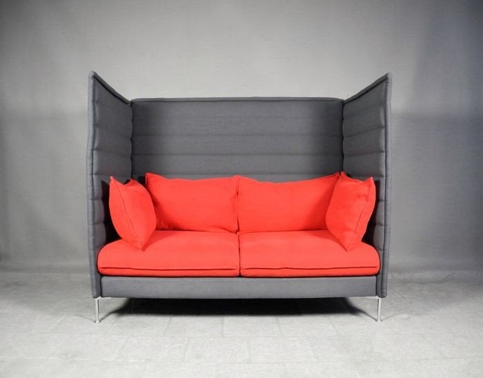 Set van 2 IZGS Vitra Alcove cabin Highback banken fauteuil, 75 tot 100 cm, Ophalen of Verzenden, Nvt, Nvt