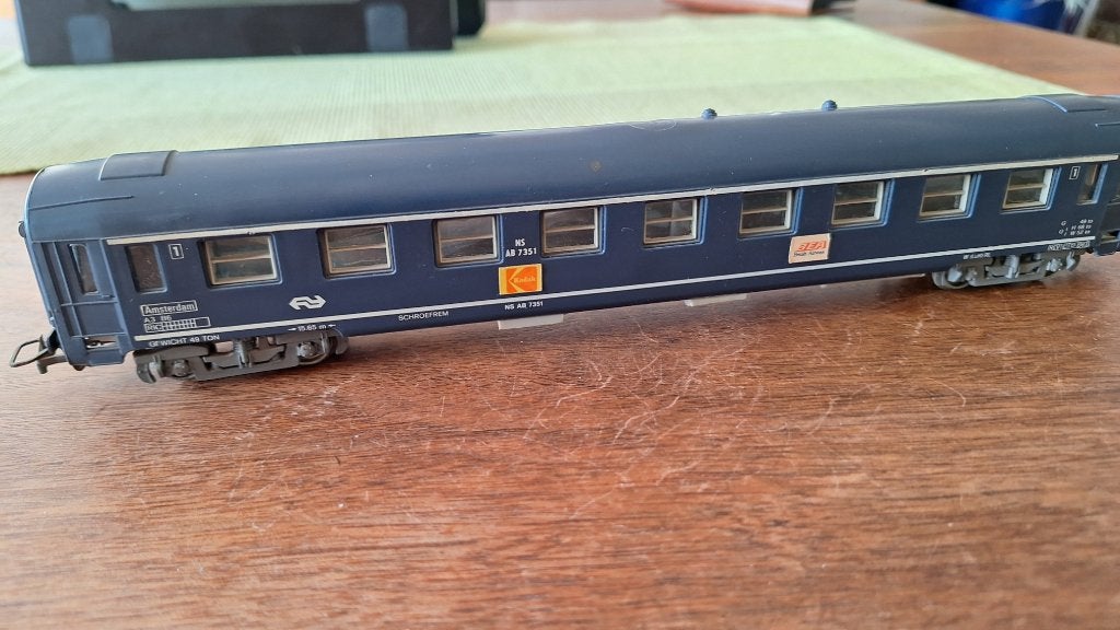 Jouef personen wagons, Hobby en Vrije tijd, Modeltreinen | H0, Gebruikt, Gelijkstroom, Jouef, Wagon