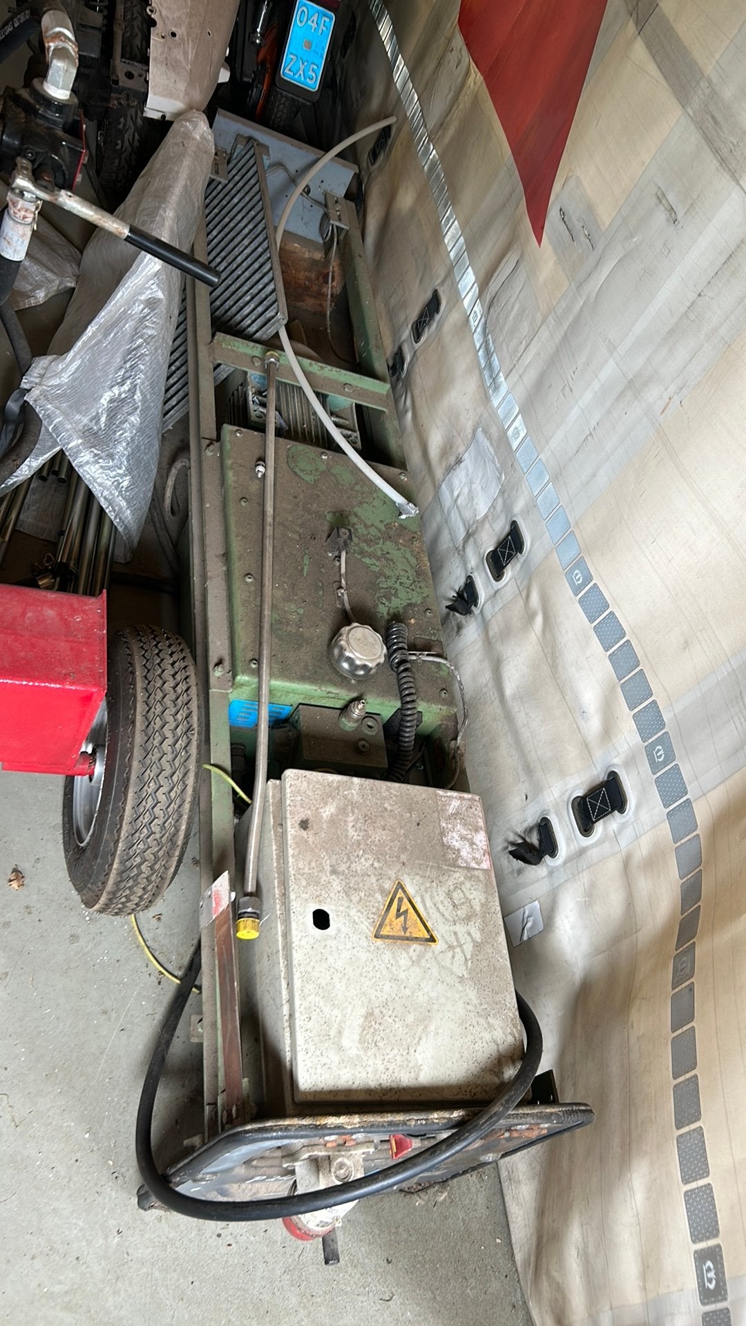 Hydrauliekpomp, Ophalen, Zo goed als nieuw