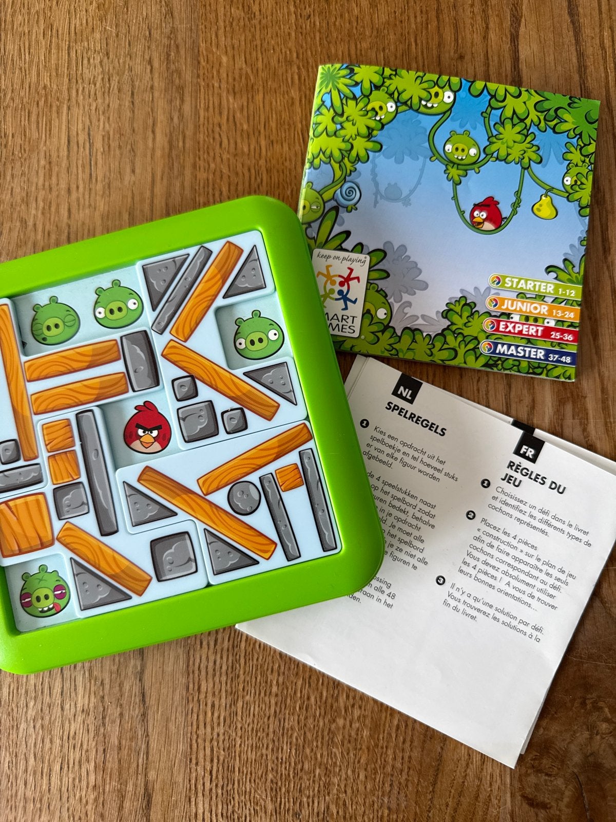 Smart Games Angry Birds Bordspel, Een of twee spelers, Ophalen of Verzenden, Gebruikt