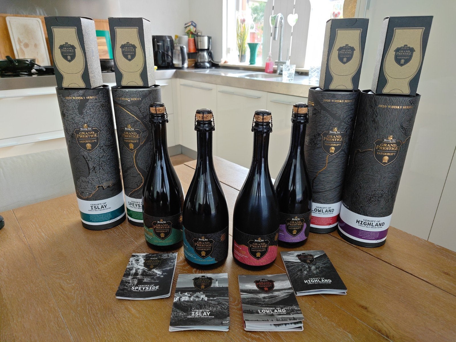 Hertog Jan Grand Prestige Vatgerijpt 2020 Whisky Editie, Ophalen of Verzenden, Nieuw, Overige typen, Hertog Jan