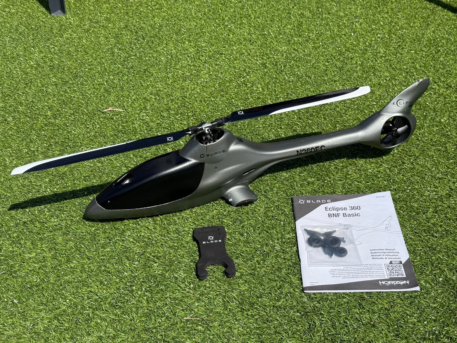 Blade Eclipse 360 BNF Basic helicopter, Hobby en Vrije tijd, Modelbouw | Radiografisch | Helikopters en Quadcopters, Gebruikt