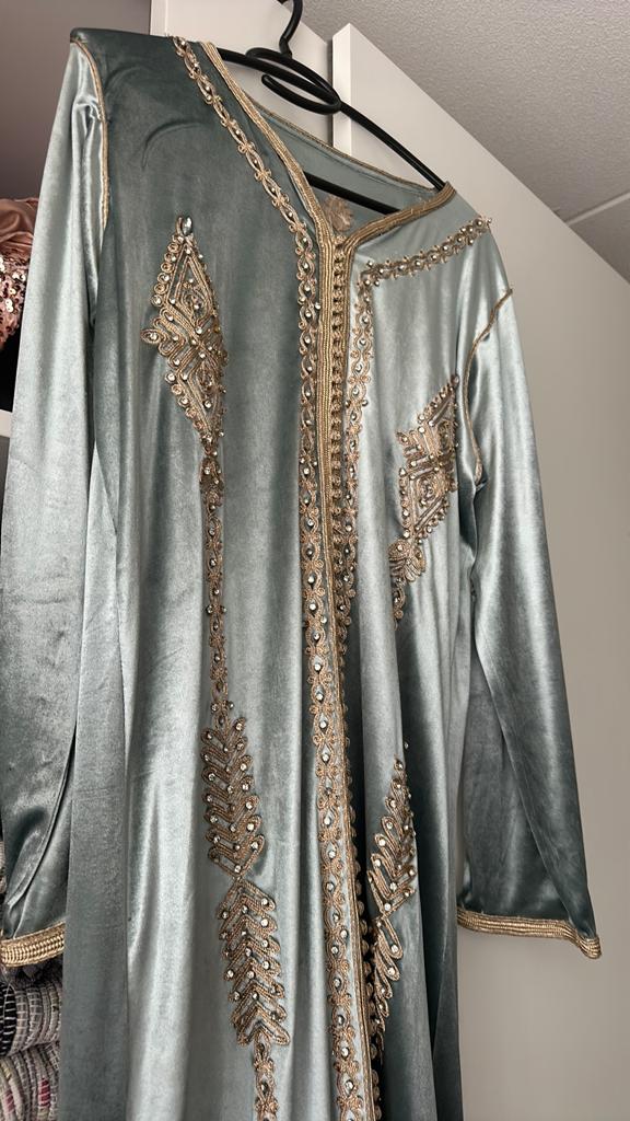Kaftan, Marokkaanse feestjurk meisjes maat 164/170 XS, Kinderen en Baby's, Kinderkleding | Maat 170, Ophalen of Verzenden, Zo goed als nieuw