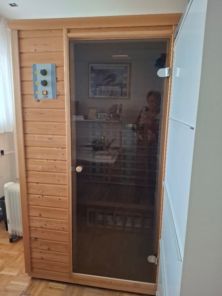 Infrarood sauna cabine, Ophalen, Gebruikt, Infrarood, Complete sauna