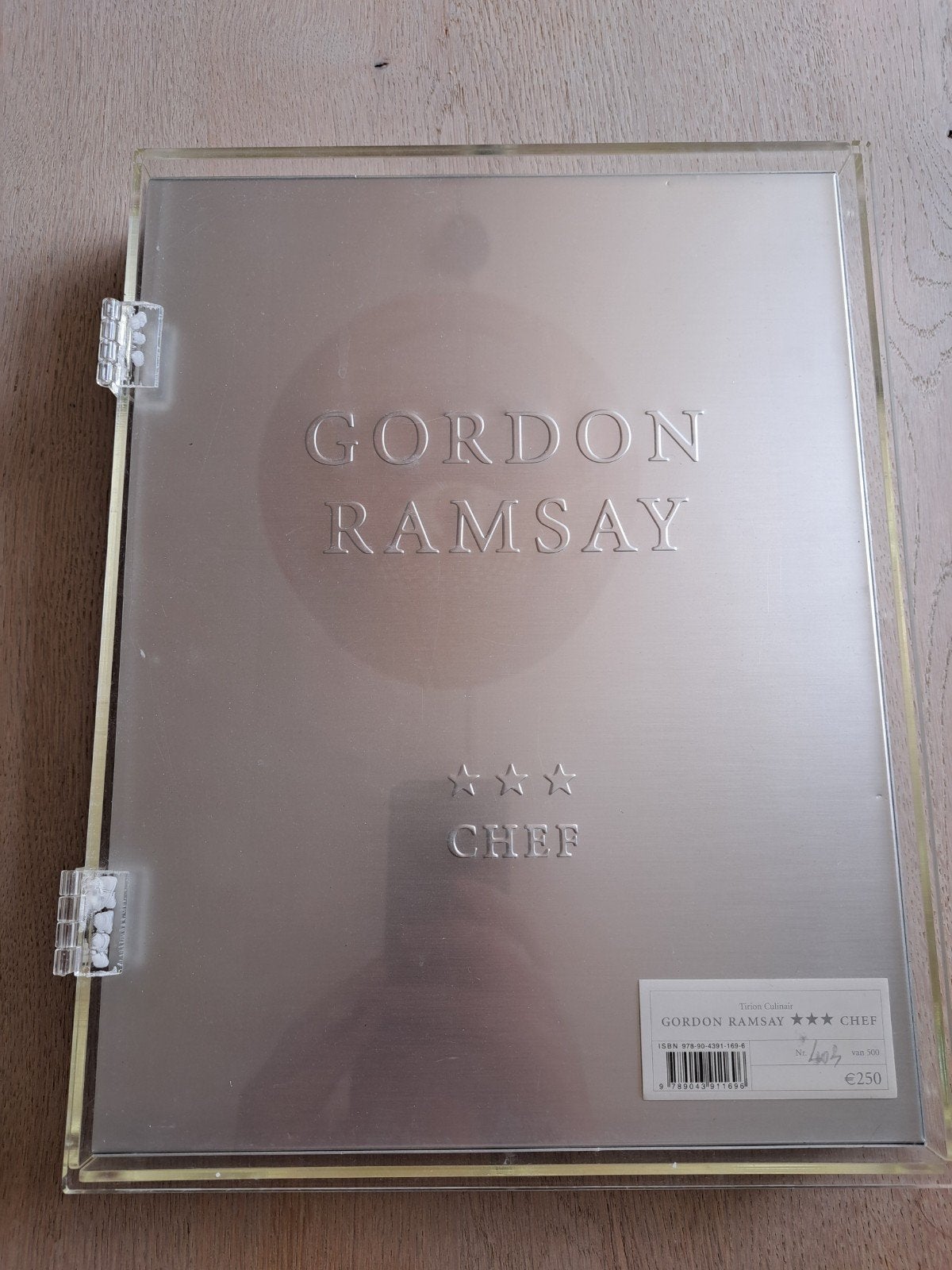 Gordon Ramsay Driesterrenchef 403/500 - GESIGNEERD, Ophalen of Verzenden, Zo goed als nieuw