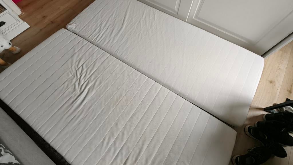 Ikea matrassen, 1x malfors en 1x sultan, Ophalen, Gebruikt, Eenpersoons, 80 cm