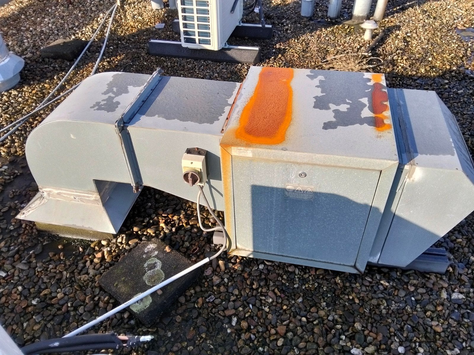 Industriële ventilatie afzuig motor Chaysol & Tom-Sifan, Ophalen, Gebruikt, Ventileren, 100 m³ of groter