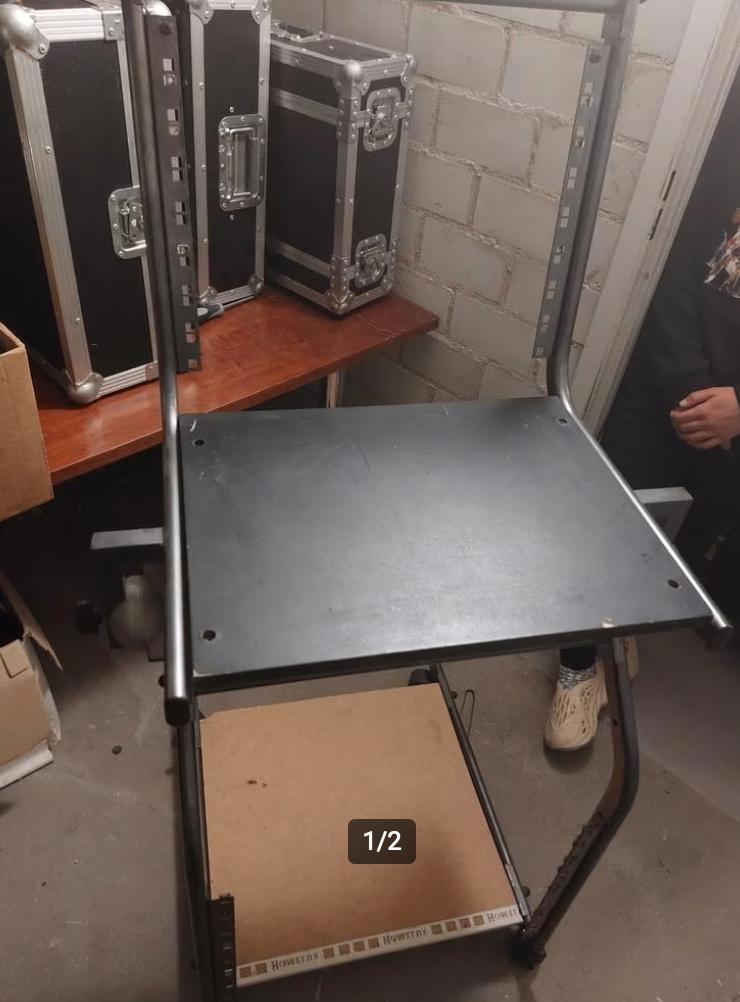 Rack systeem met mengpaneel standaard, Ophalen of Verzenden, Gebruikt, Overige instrumenten