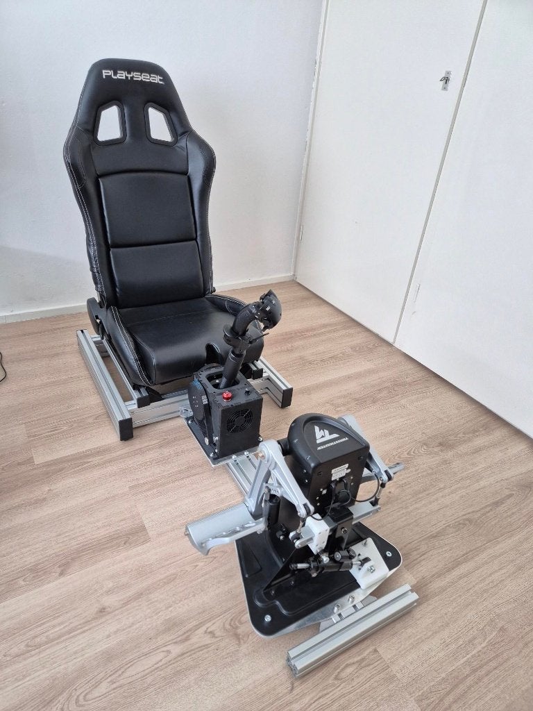 Flight simulator playseat VR - VPforce Rhino ffb - TM TPR, Ophalen, Gebruikt, Thrustmaster