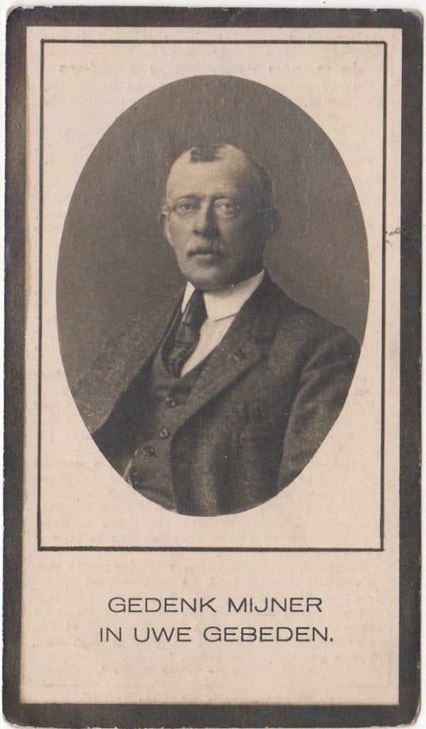 Johannes F. Sanders 1869 Woensel + 1924 Eindhoven (Strijp), Ophalen of Verzenden