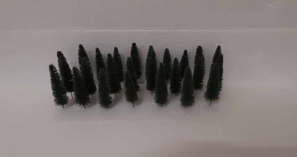 25 Grote Bomen N Spoor., Overige merken, Gelijkstroom, Nieuw, Natuur