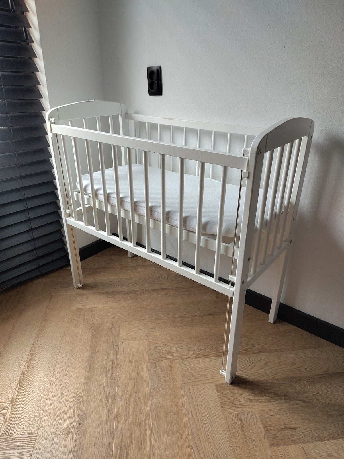Babywieg/co-sleeper 90cm hoog x 45cm breed, Ophalen of Verzenden, Gebruikt, Wieg