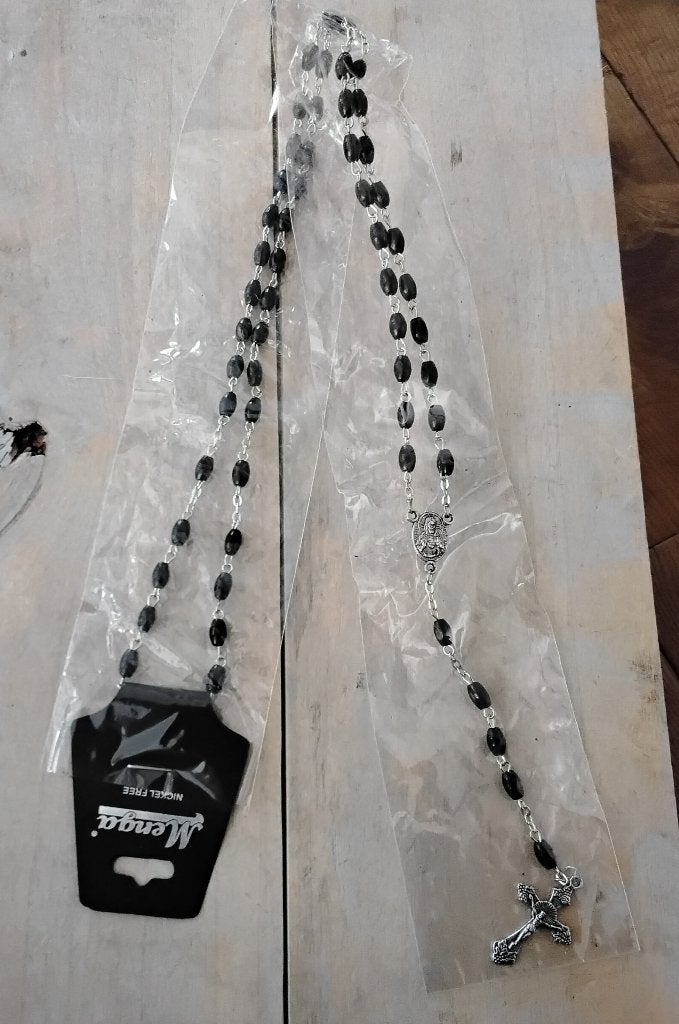 Rozenkrans ketting - rozenkransketting - kruis - Jezus - nik, Sieraden, Tassen en Uiterlijk, Kettingen, Nieuw, Ophalen of Verzenden