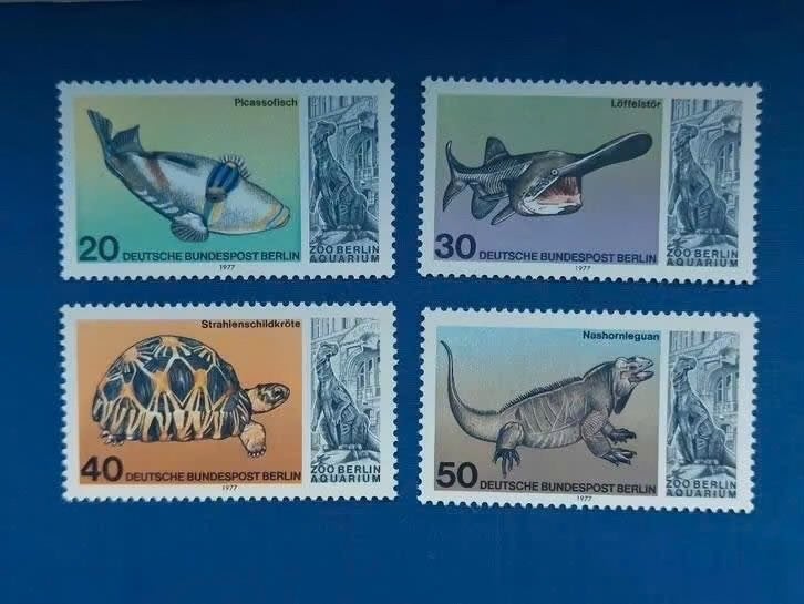 Postzegel Berlijn 1977 PF Serie Aquarium Berlijn 16-07, Ophalen of Verzenden, BRD, Postfris
